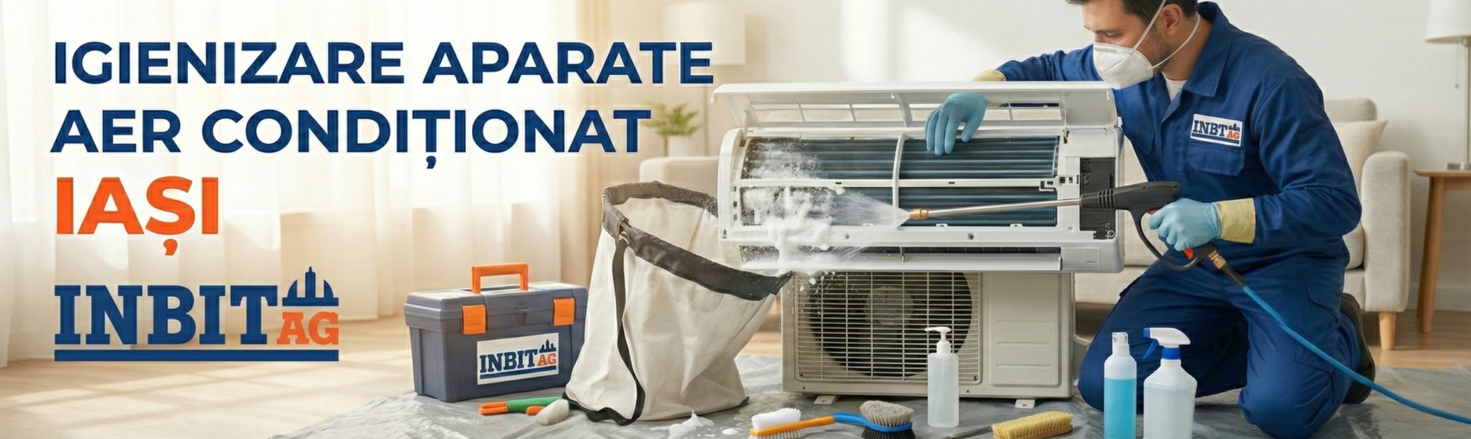 Curățare aer condiționat